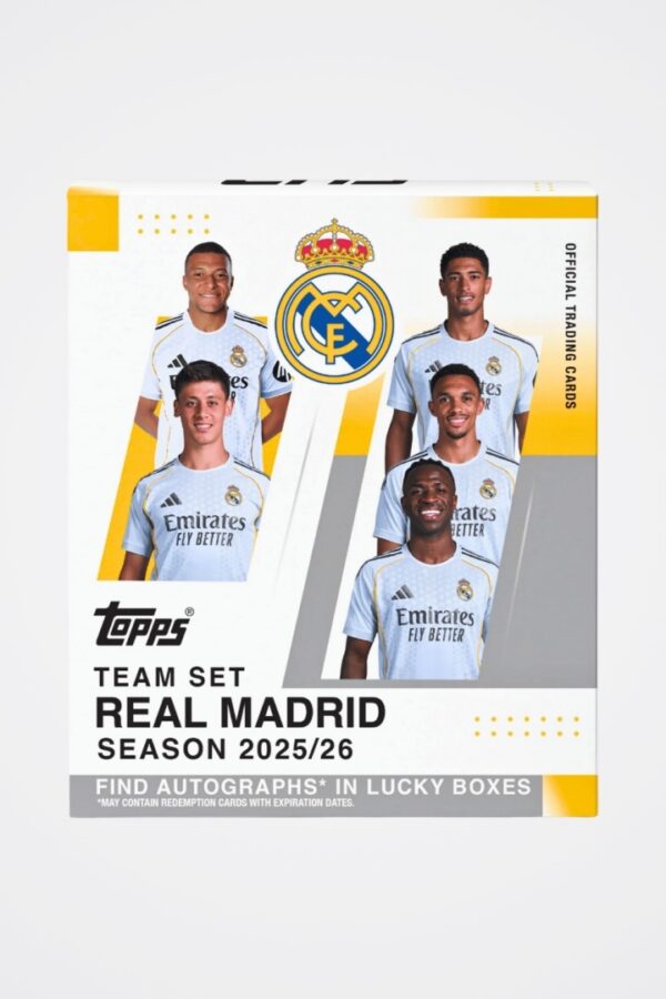 BREAK #28 - 1x 2025-26 Topps Real Madrid Team Set [RANDOM]