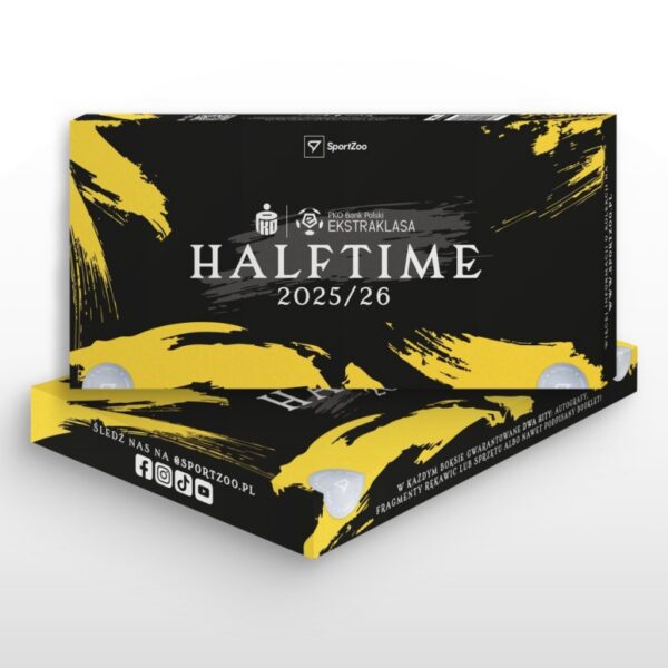 Hobby box - karty piłkarskie SportZoo PKO BP Ekstraklasa 2025/26 Halftime