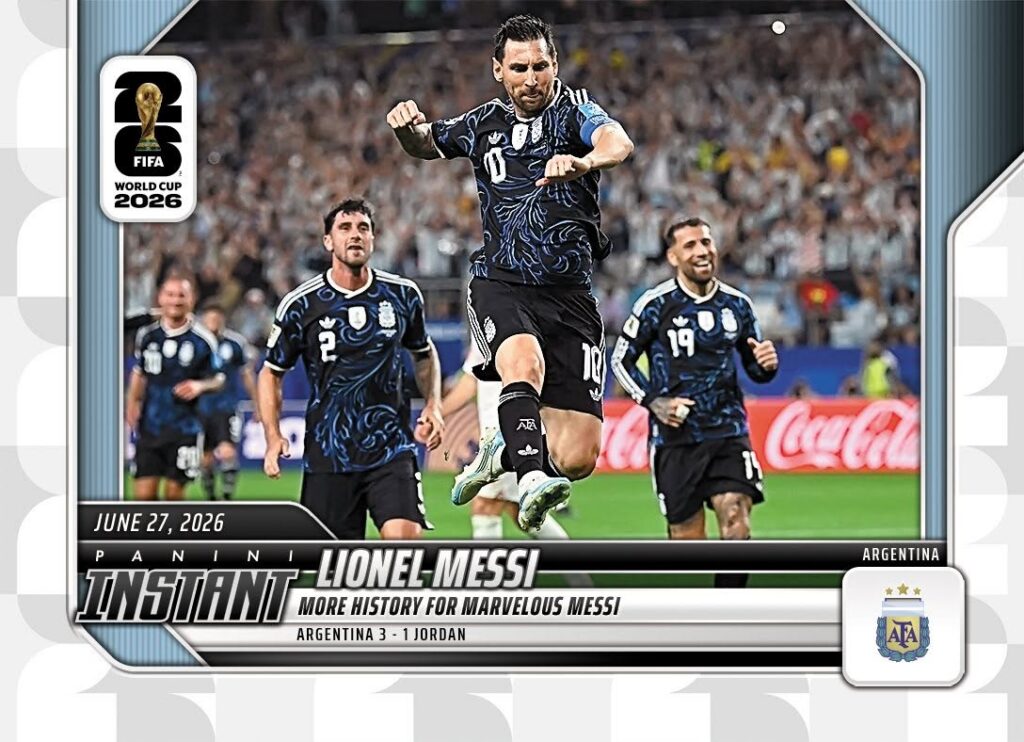 Karta Panini Instant Lionel Messi #160