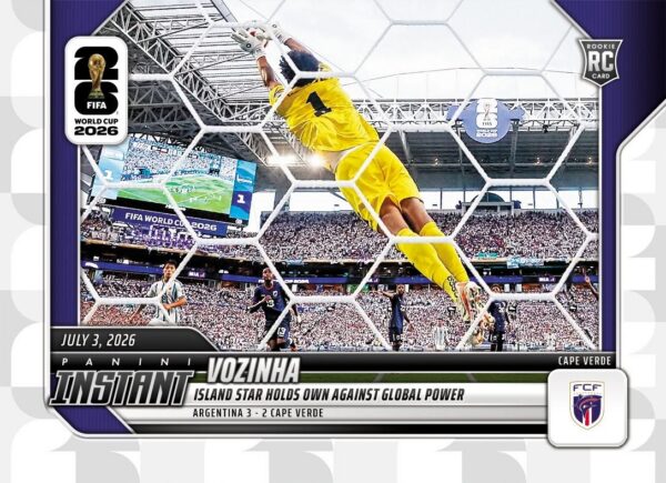 Karta Panini Instant Vozinha #198