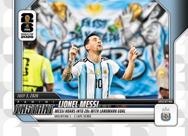 Karta Panini Instant Lionel Messi #196