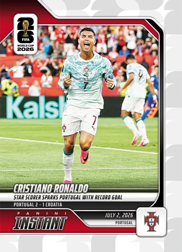 Karta Panini Instant Cristiano Ronaldo #192