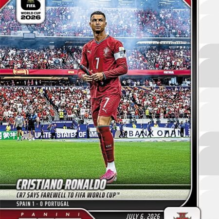 Karta Panini Instant Cristiano Ronaldo #214