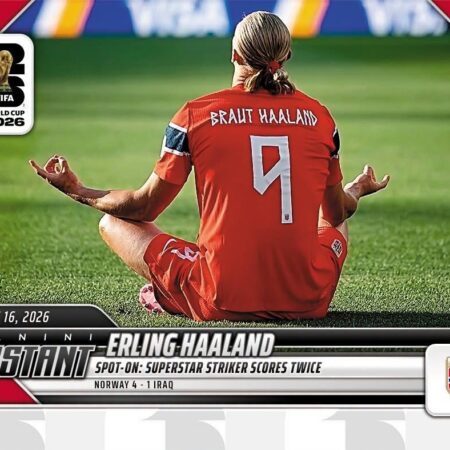 Karta Panini Instant Erling Haaland #42