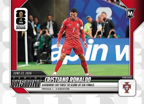 Karta Panini Instant Cristiano Ronaldo #99