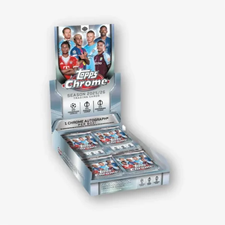 2025-26 Topps Chrome UEFA Club Competitions – Hobby box