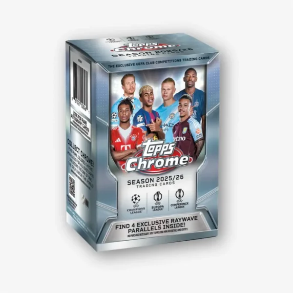 2025-26 Topps Chrome UEFA Club Competitions – Value Box