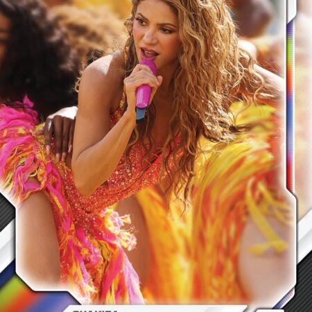 Karta Topps Now Shakira Halftime Show Headliner