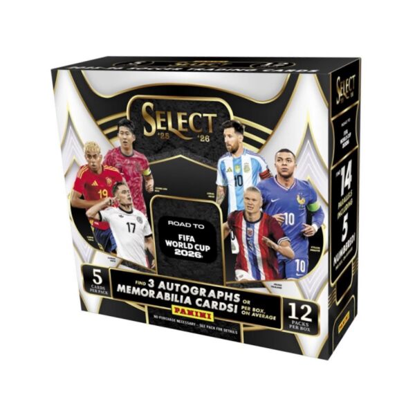 BREAK #29 - 1x Panini Select Road to World Cup 2026 Hobby Box [PYT]