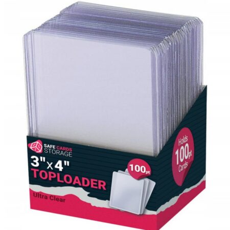 Toploader 180PT 3"x4" Ultra Clear 10 szt. SCS