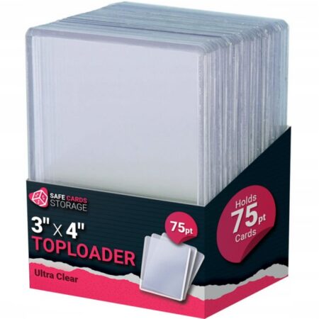 Toploader 75PT 3"x4" Ultra Clear 25szt. SCS
