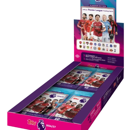 BREAK #51 – 1x Premier League 2026/27 Topps Flagship Hobby Box [PYT]