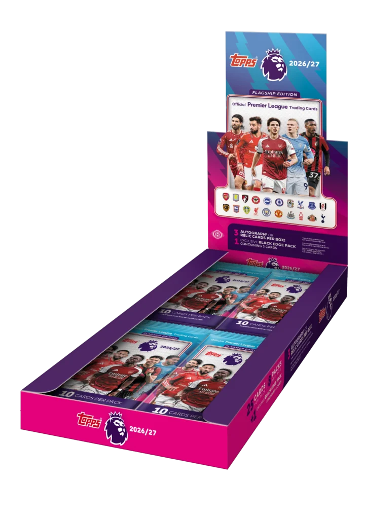 BREAK #51 – 1x Premier League 2026/27 Topps Flagship Hobby Box [PYT]